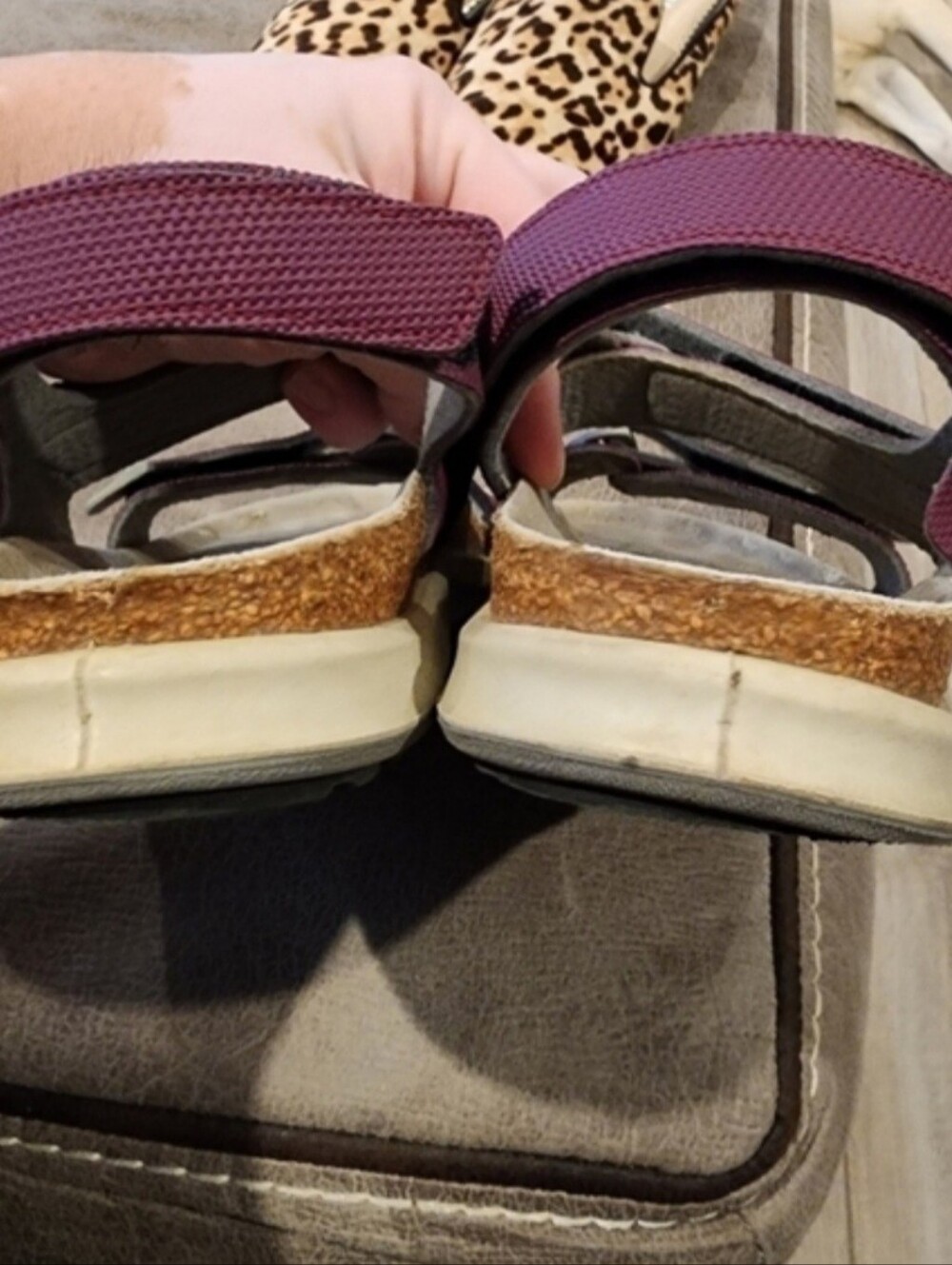 Birkenstock Kalahari Cross Country Birko-Flor Sandals. - Picture 7 of 9